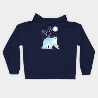 Winter Solstice Polaris Kids Hoodie